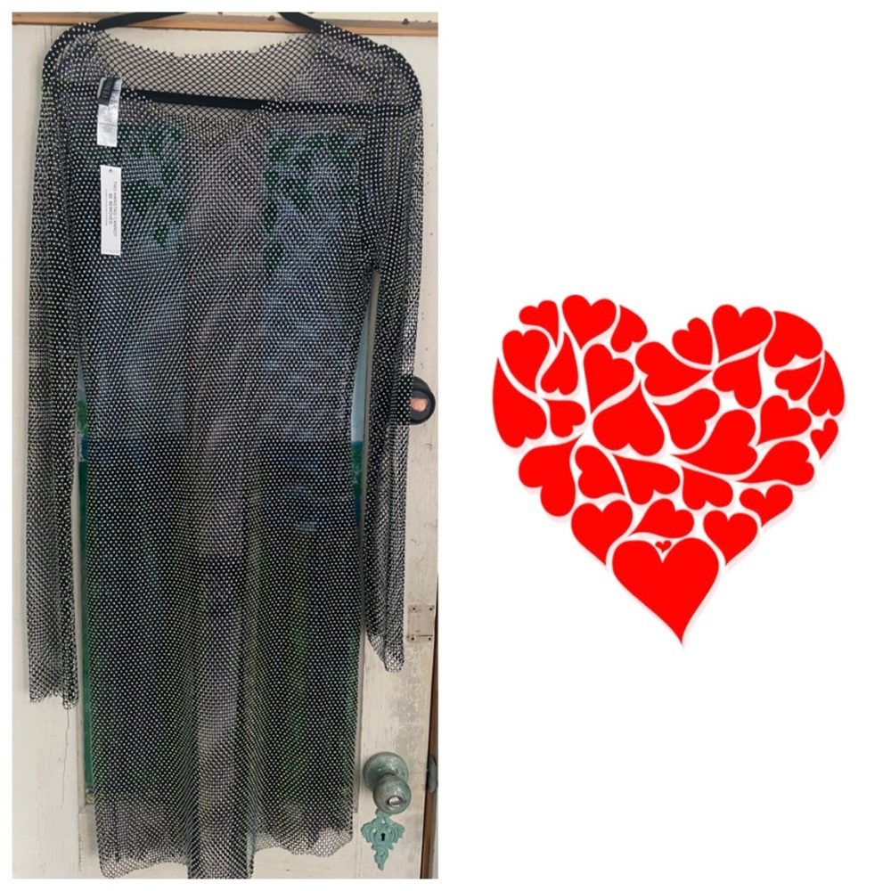 VENUS Multicolor Sequin Mesh Dress